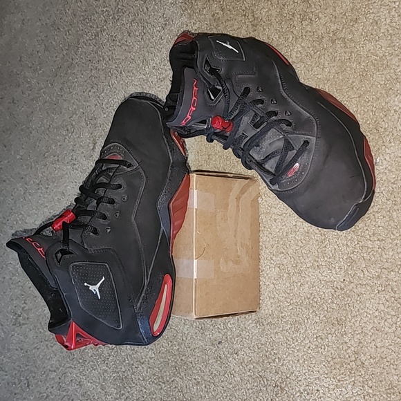 Jordan Other - Air Jordan Nike shoes black red